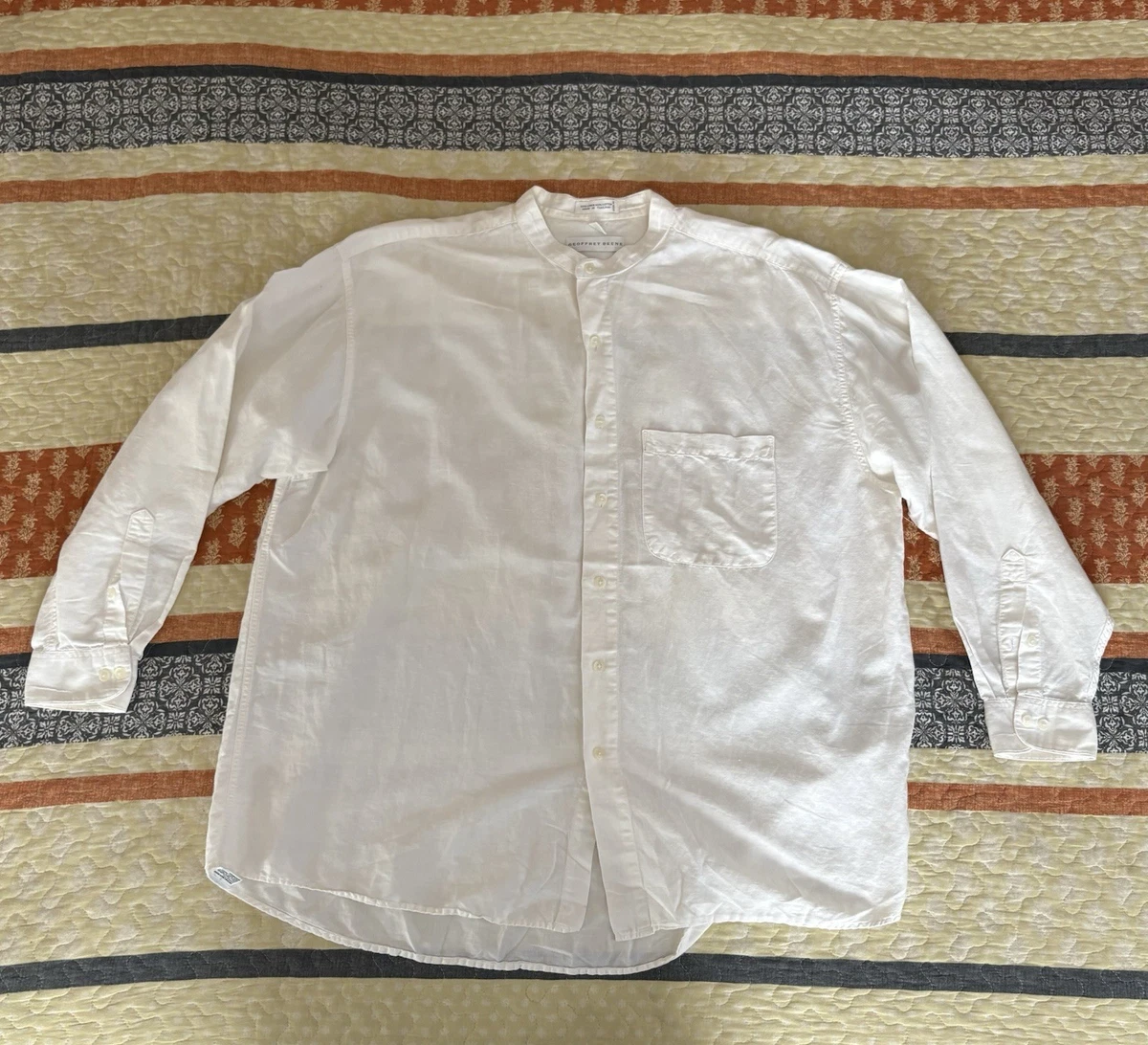 Collarless Shirt for sale | eBay