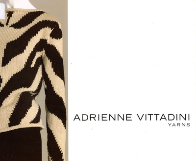 Adrienne Vittadini Vol. 19 Knitting Pattern Book - 18 Designs Pullovers Cardigan