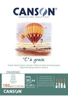 Canson Zeichenpapierblock 'C' à Grain, Din A3, 224 G/Qm