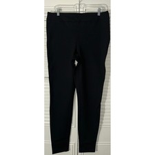 A New Day Women's High Rise Skinny Ankle Stretch Pull On Side Zip Pant Size L