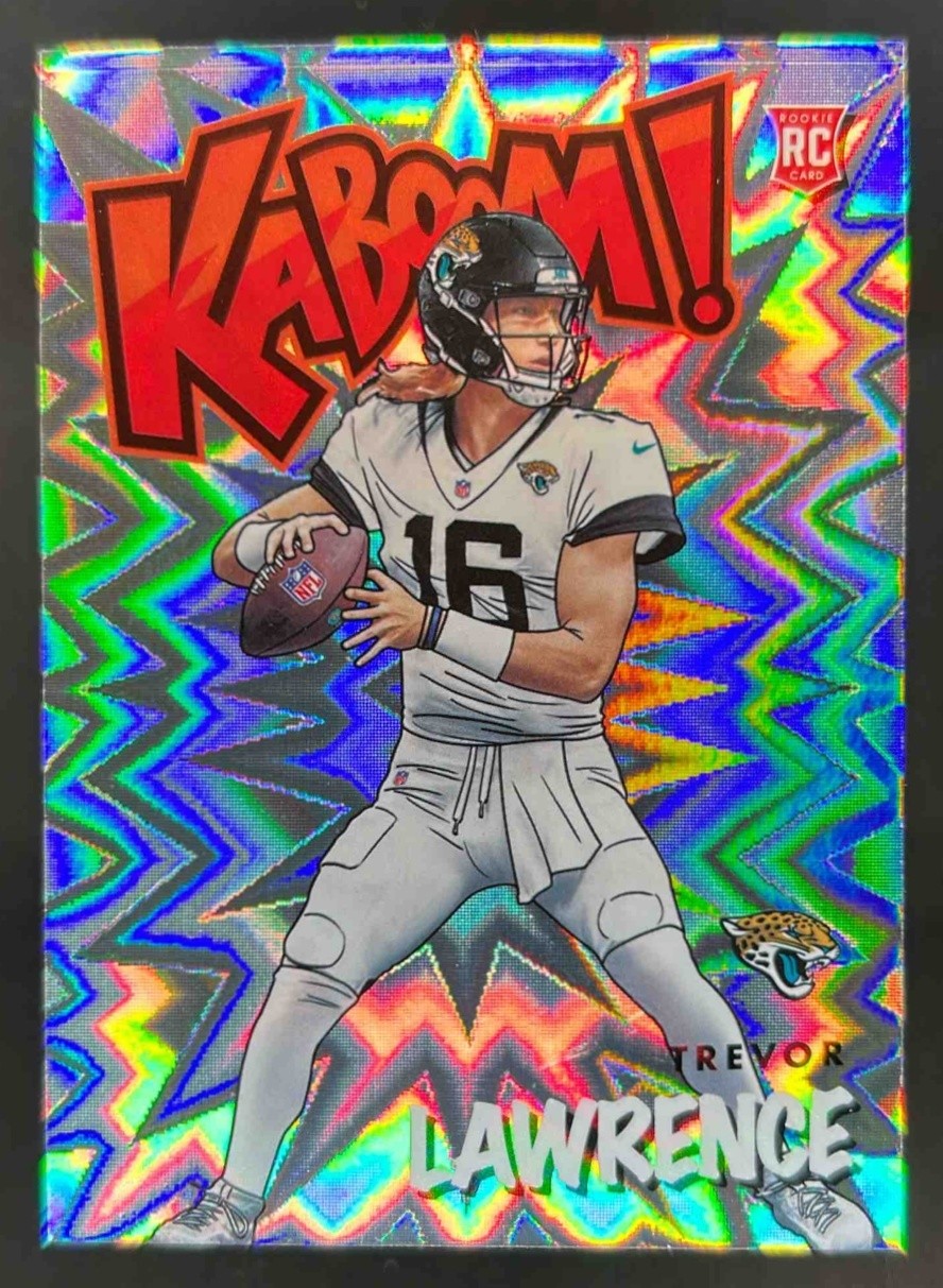 2021 Absolute Trevor Lawrence Kaboom SSP RC Rookie #K41 Jaguars