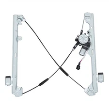 Power Window Regulator w/ Motor Front Driver Left Side For Chevy Silverado GMC