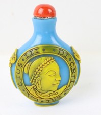 中国美術　清　鼻煙壺　小瓶　青金石　古道具　時代物 中国古美術 骨董品 香水瓶 鼻煙壺 3個セット - メルカリ