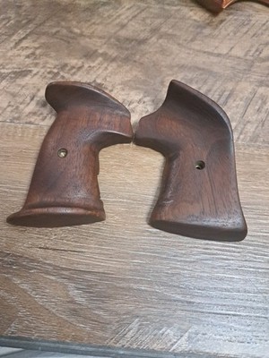 Needs Fitting, Hand Made Target Grips For S&W N Frame No Screw