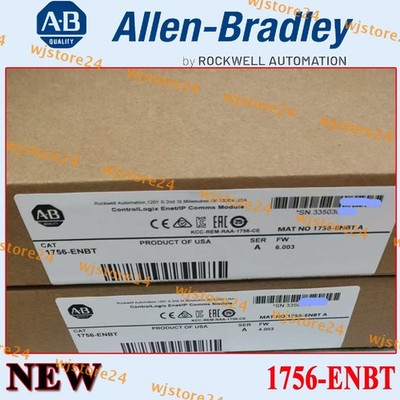 1756-ENBT NEW PLC SERA EtherNet/IP ControlLogix Module Same-Day Shipping