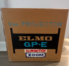 Elmo GP-E Projector 8mm Super 8 with speed control - MINT