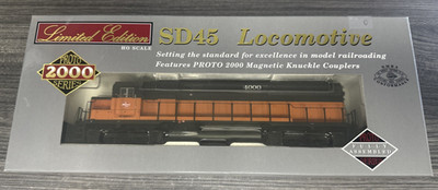 Proto 2000 HO Scale #30729 SD45 Diesel Locomotive - Milwaukee Road #4000 RTR NIB