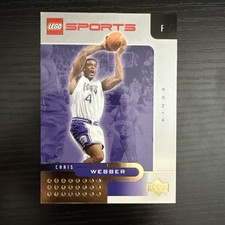 Chris Webber 2003 Upper Deck Lego Gold #22 Sacramento Kings NM