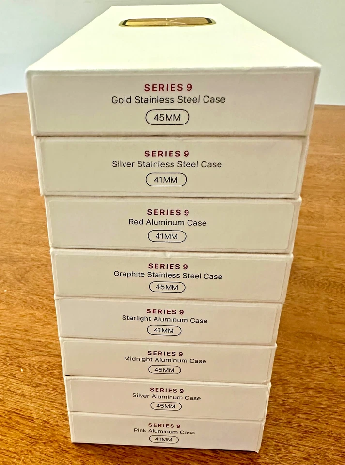 Original Apple Watch Series 9 41mm 45mm Caja Todos los Colores + Accesorios Foto 3 de 4