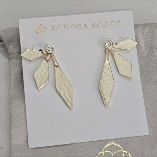 Kendra Scott Jayden Gold Fan Earrings