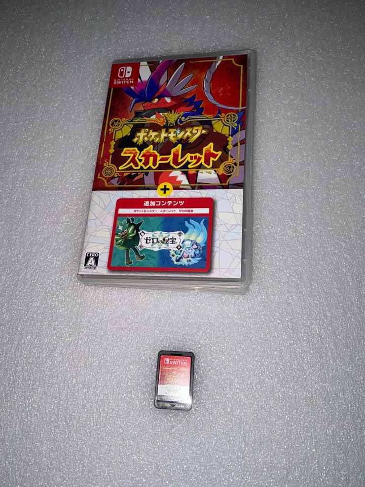 Pokemon Scarlet + The Hidden Treasure of Area Zero Nintendo Switch region free, photo 1 of 5