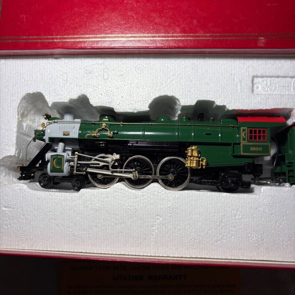 Mantua HO Scale Southern Crescent Limited 1896 Steam Engine Train
