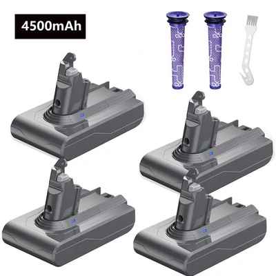POWEREXTRA 4500mAh Battery For Dyson V6 Replacement Li-ion Animal SV09 DC58 DC59 DC62 US