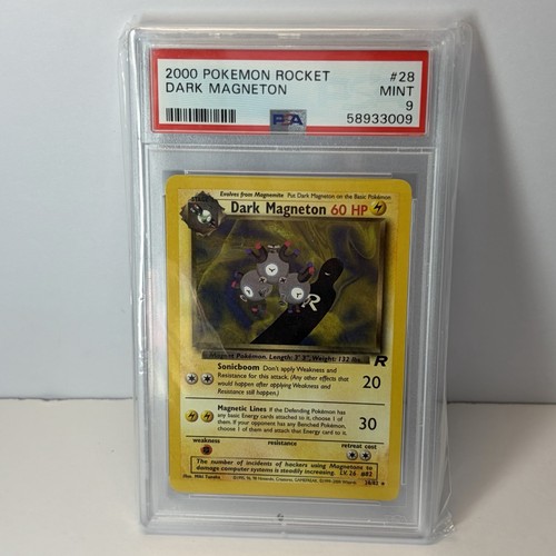Dark Magneton (Unlimited) graded PSA 9 for sale on eBay