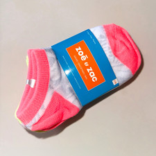 Zo   Zac Unisex Kids Tie-Dye Low Cut Ankle Socks 5 Pairs Size S Multi