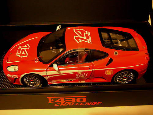 MATTEL FERRARI F430 CHALLENGE 18/1