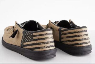 Hey Dude Wally Funk Break “Badlands” Shoes Mens Patriotic  display picture 2