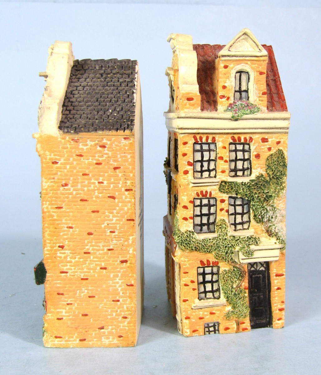 DOMINIQUE GAULT J. CARLTON TWO FRENCH MINIATURE BUILDINGS