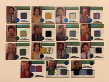 2013 Press Pass PARKS AND RECREATION Blue Relic set (15) Very Rare!  #'d /25