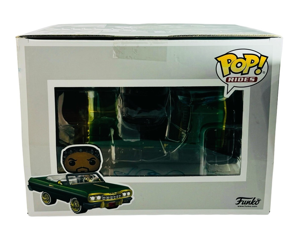 ICE CUBE AUTOGRAPHED SIGNED FUNKO POP 81 IMPALA RIDES NWA
