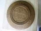 J. Selwyn Dunn (1895-1978) Hand Carved Wooden Plate with Grapes, Leaves, and Bir — photo 6
