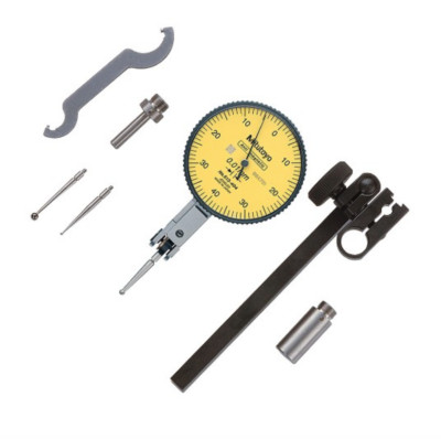Mitutoyo 513-404-10T Dial Test Indicator Full Set, 0.8mm Range, 0.01mm ...