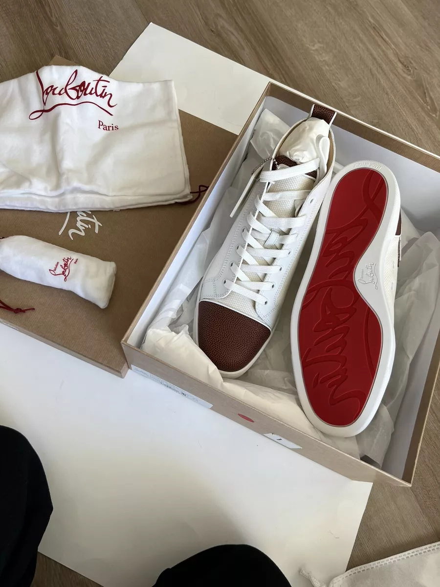 Christian Louboutin New 995 Football Hi top Sneakers Shoes Trainers 41 8