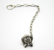 925 Silver Clown Pacifier Tweezers - Silver Work