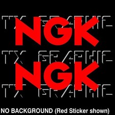 Ngk Decal Spark Plug Vinyl Stickers Race Car 1 Set Of 2 Ngk Decal Spark Plug Vinyl Stickers Race Car 1 Set Of 2