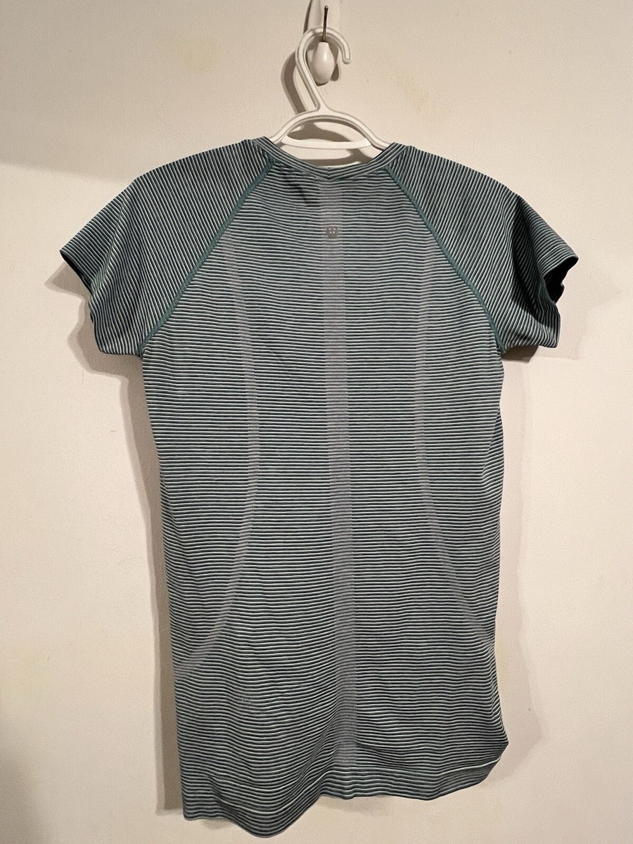 Lululemon Run: Swiftly Tech Short Sleeve Crew Tempo Stripe