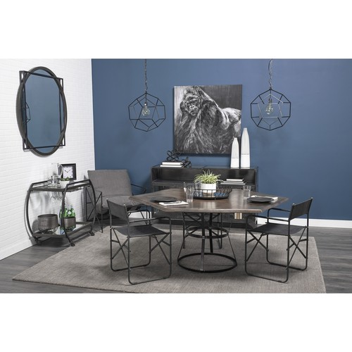 18" schwarz und weiß Nadelstreifen schmale Keramik Vase - Bild 5 von 8