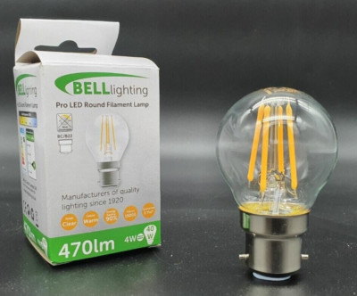 1x 4W (=40W) LED Klingel Ultra Low Energy Sofortstart Golf Glühbirne BC B22 Lampe