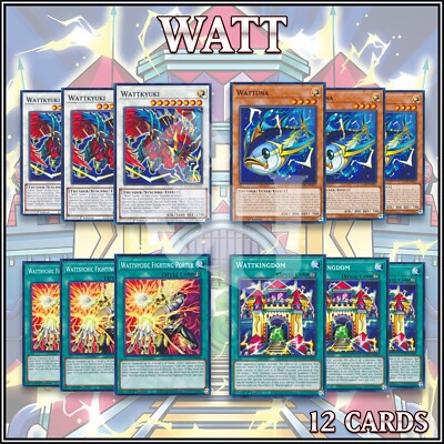 yugioh watt deck YU-GI-OH! YUGIOH Tournament Ready Watt Burn Deck con Exclusivo Token para  Juegos de Fantasma : Amazon.com.mx: Juguetes y Juegos main image 0