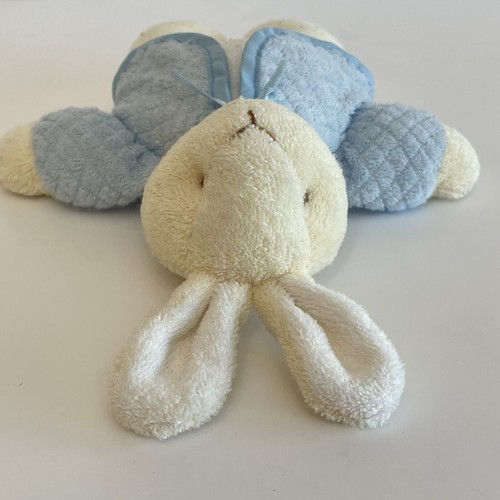 Vintage Eden Terry Cloth Plush Baby Bunny Peter Rabbit Rattle Stuffed Animal - Picture 12 of 16