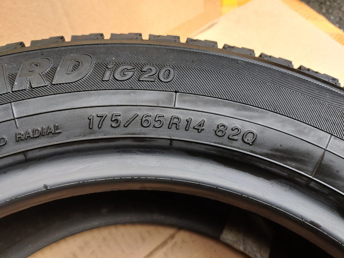 YOKOHAMA ICE GUARD IG 20 RADIAL TUBELESS TYRE 175/65 R14 82Q | eBay