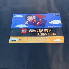 Lego DC Universe Super Heroes Superman Instruction Manual ONLY 1 and 2
