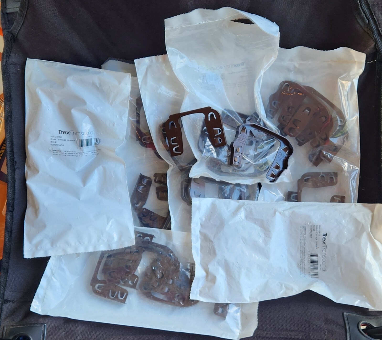 42 NEW Trex Transcend Vintage Lantern Horizontal Railing Gasket Item