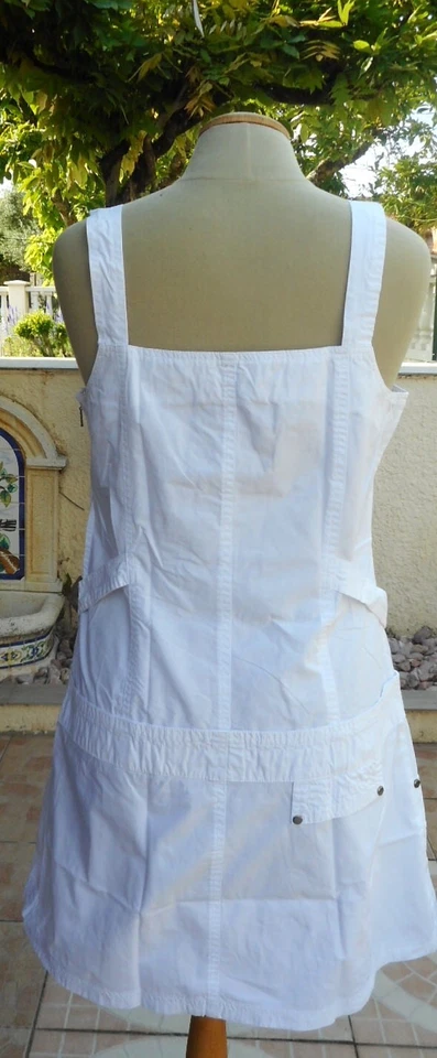 robe la mode est a vous LMV coton 38 mod. * salopette * theresa TBE (lavée) - Photo 3/3