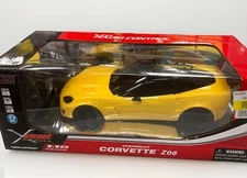 XQ CHEVY CORVET Z06 Radio Control 27 MHZ RC Muscle YELLOW Car