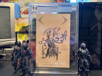 CURSED PIRATE GIRL #1 4th PTG CGC 9.8!  ERROR! No Logo Olympian 2009 J BASTIAN