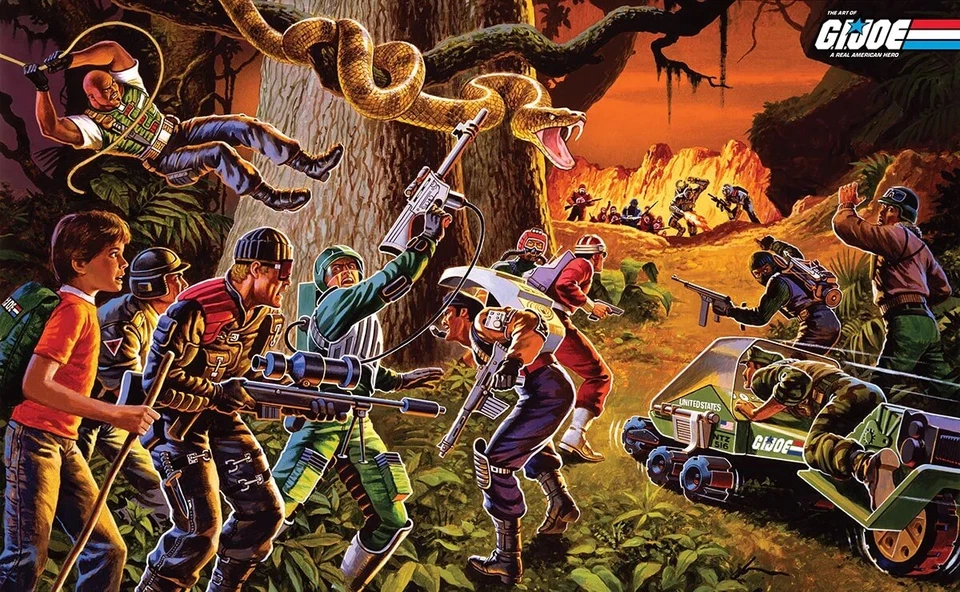 The Art Of G.I.JOE: A Real American Hero Omnibus Hardcover *712 Pages, 20 Pounds - Image 2 of 4