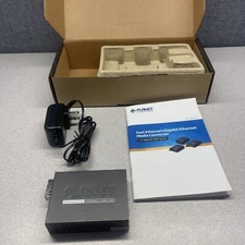 GT-802S 10/100/1000Base-T to 1000LX Gigabit Media Converter (SM, SC, 10Km) (AMX)