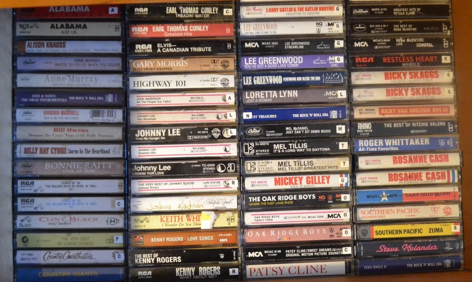 #2 SALE: Pick Your Cassette Tape Lot Country ~ Rock n Roll ~ 50s 60s 70s 80s 90s - Image 2 of 3