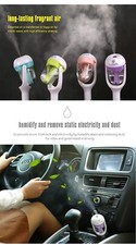 Mini Car Charger Port Air Humidifier Travel Portable Ultrasonic Aroma Mist Humid