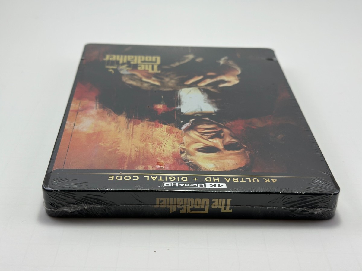 THE GODFATHER TRILOGY 4K UHD Digital Steelbook Set USA Edition