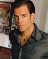 MICHAEL WEATHERLY signed autograph 20x25cm NAVY NCIS in person autograph ACOA