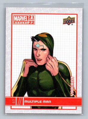 MULTIPLE MAN 2021-22 Upper Deck Marvel Annual Canvas Variant #57