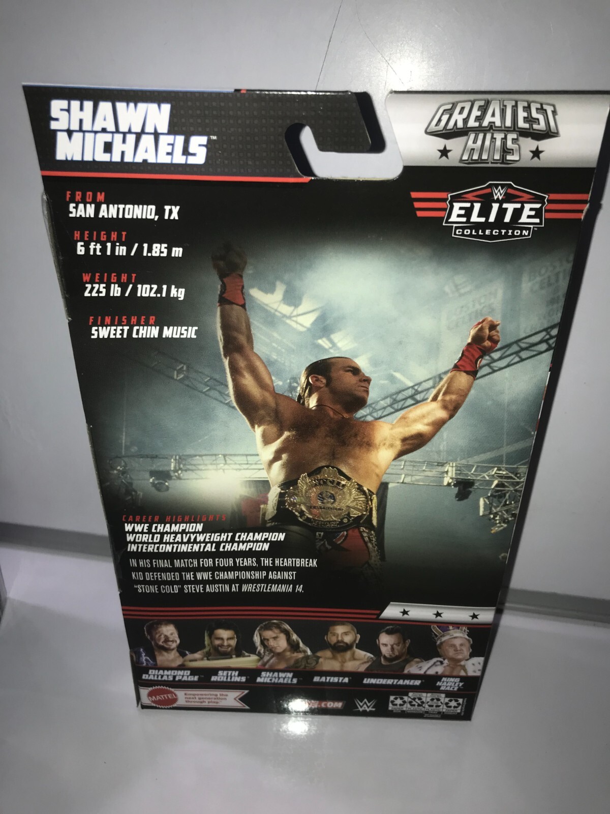 Shawn Michaels WWE Mattel Elite Greatest Hits Series 2 Wrestling