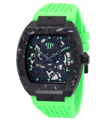 Philipp Plein The Skeleton Sport Automatic Black Dial Men's Watch PWBAA1022