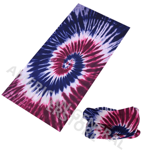Purple Camo FACE MASK Sun Shield Neck Gaiter Headband Bandana Du Rag Skull Cap